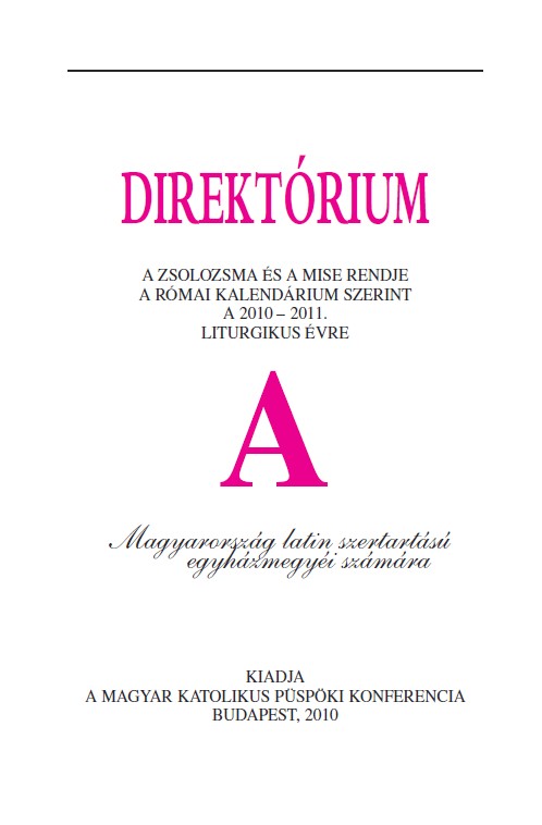 Direktórium 2011. - A év