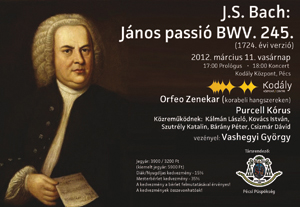 J. S. Bach: János Passió