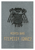 Szepessy püspök címere