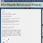 Pécsi Püspöki Hittudományi Főiskola