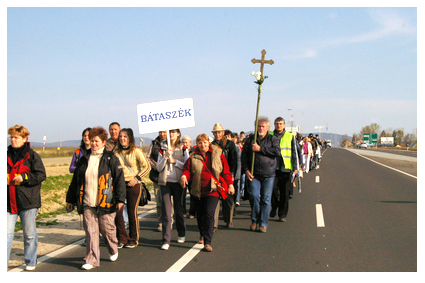 Gyalogos zarándoklat Máriagyűdre 2010.