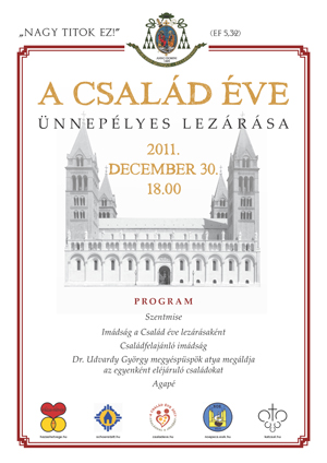 Család éve lezárása