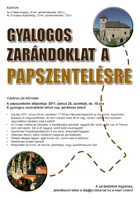 Gyalogos zarándoklat a papszentelésre!